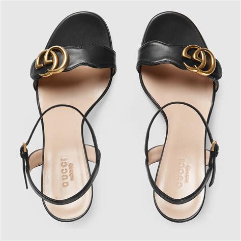 sandal gucci nữ|gucci sandals women black.